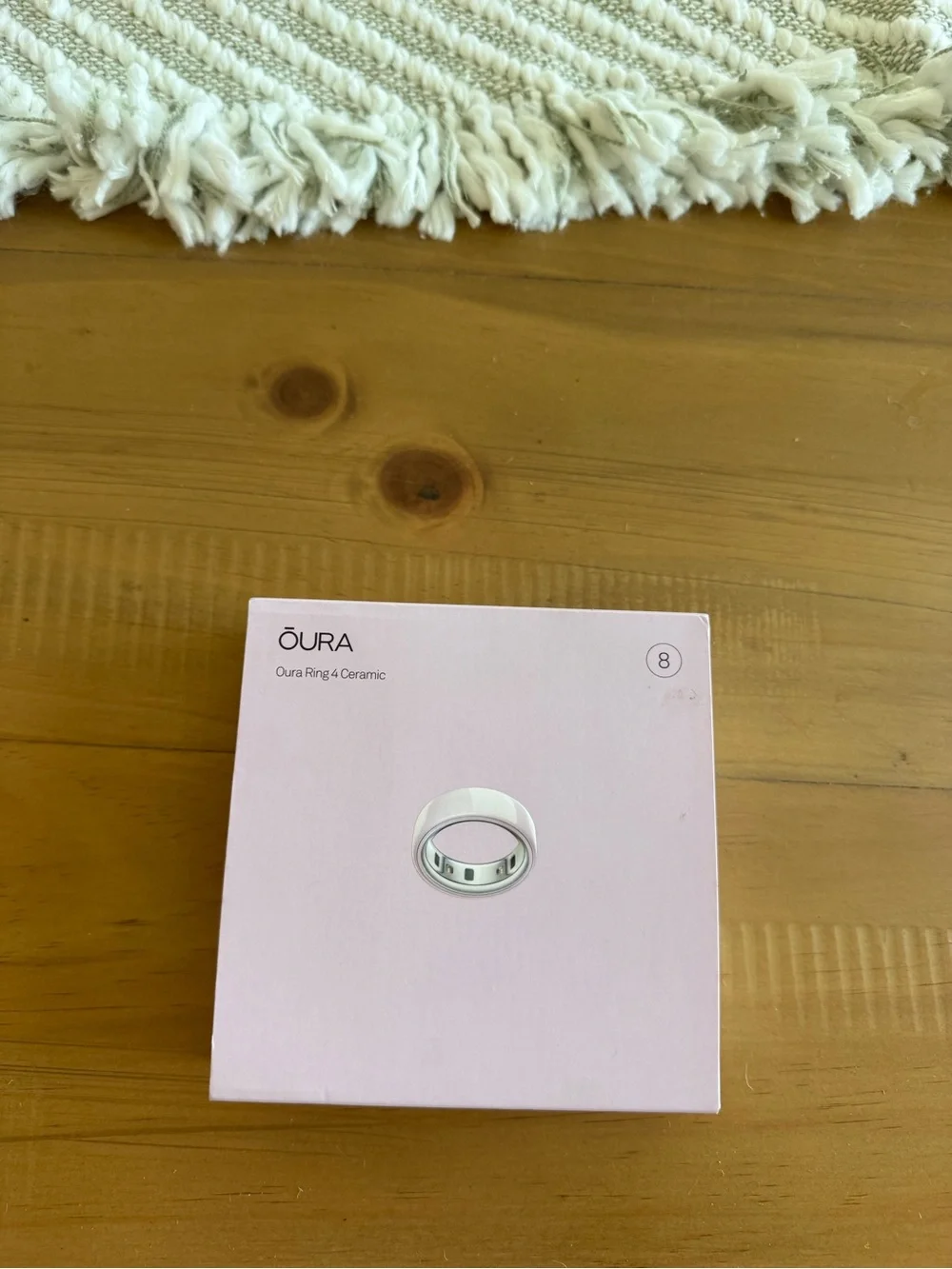 Oura ring Ceramic Ring - Pink